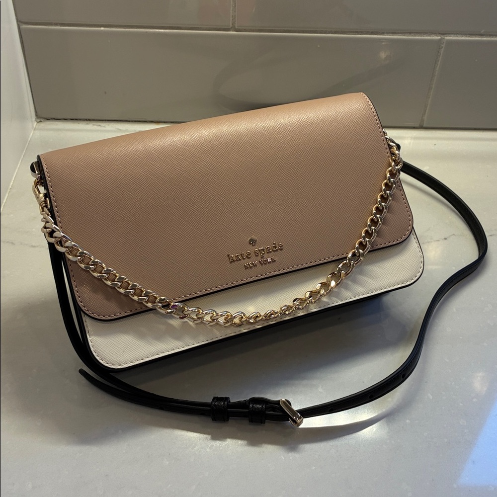 Kate Spade Madison Willow Convertible Crossbody Toasted Hazelnut Multi